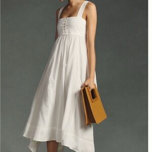 Pilcro White Button-Down Top